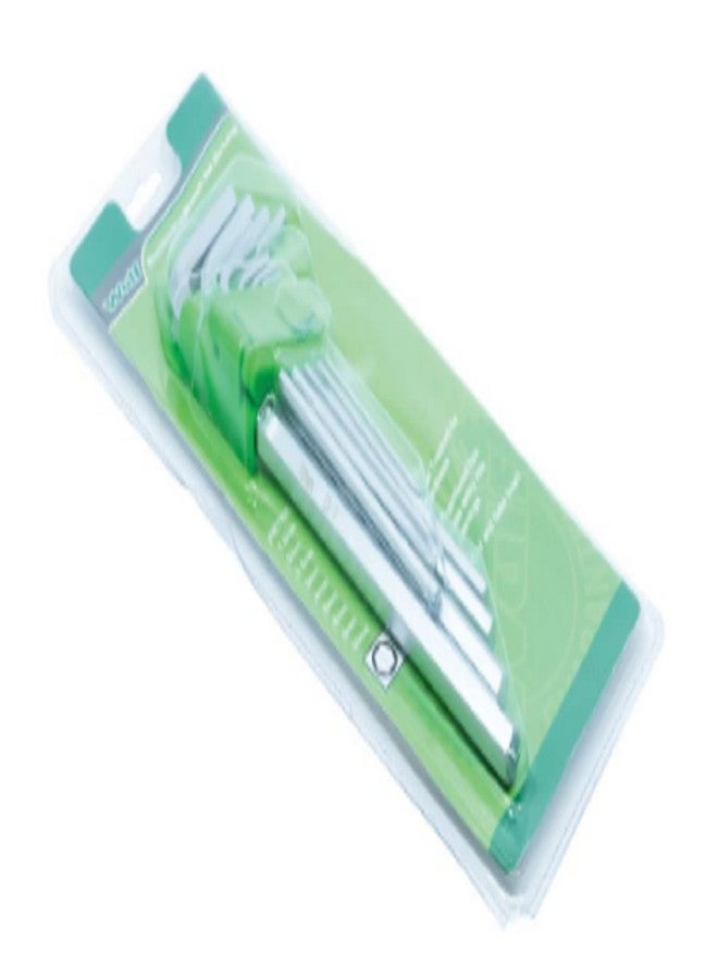 وولف مجموعة مفاتيح ألين طويلة مترية على شكل حرف L من وولف (مجموعة من 9 قطع) | مجموعة مفاتيح ألين شديدة التحمل من فولاذ الكروم والفاناديوم | أدوات مفاتيح ألين مقاومة للصدأ وعالية العزم لإصلاحات المنزل والدراجات وأعمال الصيانة المنزلية والاحترافية - Image 4